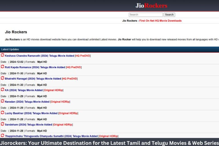 Jiorockers: Your Ultimate Destination for the Latest Tamil and Telugu Movies & Web Series