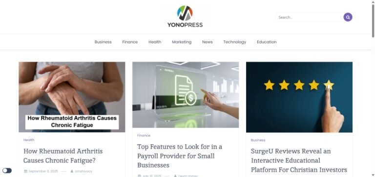 Yonopress.com: Your All-in-One Online Hub for News and Updates Across Every Major Industry